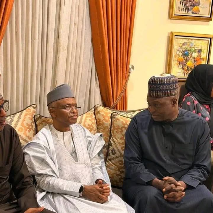 PHOTOS: Atiku, Amaechi, Yilwatda pay condolence visit to el-Rufai